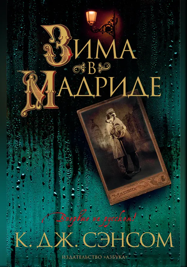 Зима в Мадриде. Обложка