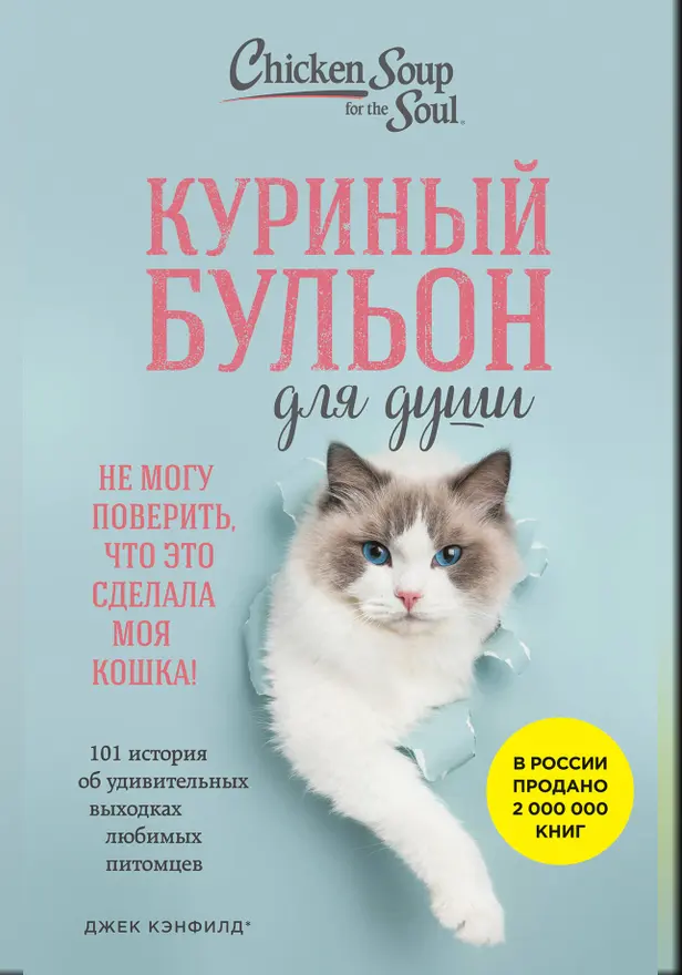 Куриный бульон для души. Не могу поверить, что это сделала моя кошка! 101 история об удивительных выходках любимых питомцев. Обложка